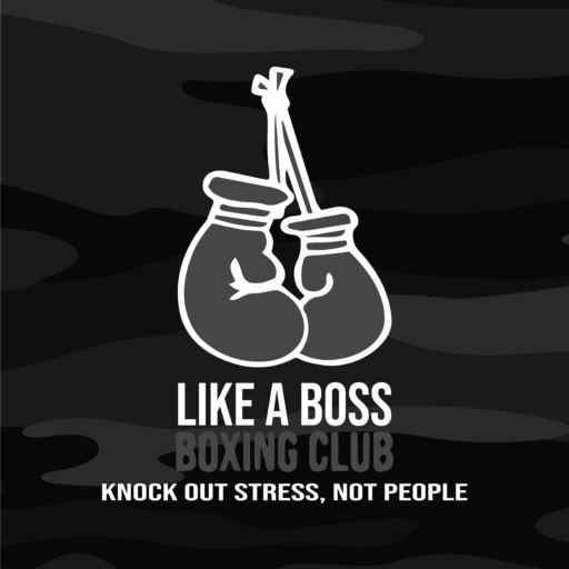 Like a boss boxing logo